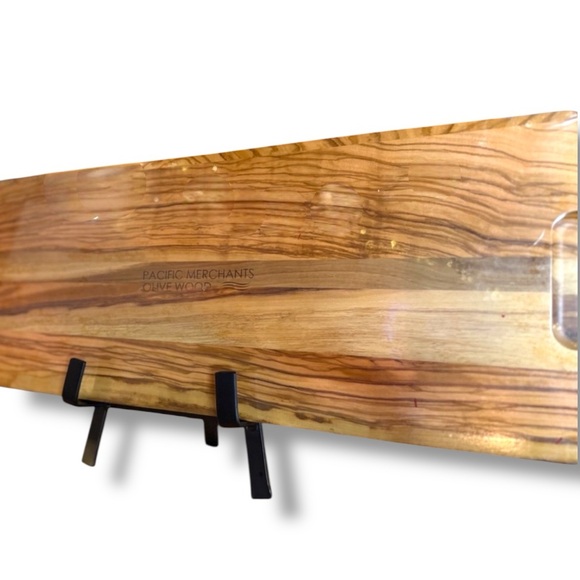 Pacific Merchants Olive Wood Cheese Board 20"x8" by AJ SouthernCharm - Picture 1 of 4